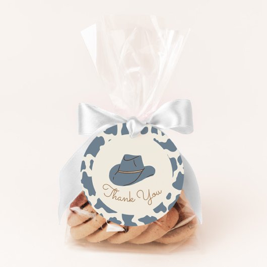 Zuidelijke Rodeo Cowboy Birthday Gift Labels