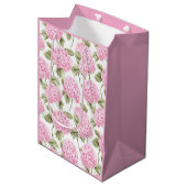 Zuidelijke Roze Hortensia Cadeautas (Voorkant Gekanteld)