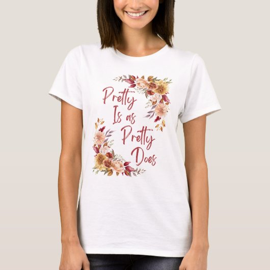 Zuidelijke Sass Bloemen T-Shirt (Voorkant)