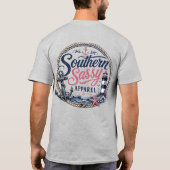 Zuidelijke Sassy Kleding T-shirt (Achterkant)