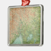 Zuidelijke Scandinavië en Denemarken Metalen Ornament (Links)