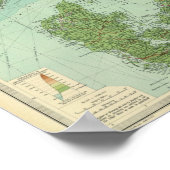 Zuidelijke Scandinavië en Denemarken Poster (Hoek)