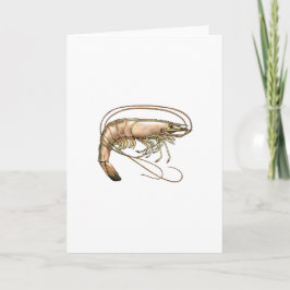 Zuidelijke Shrimp Art Kaart