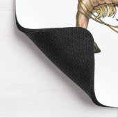 Zuidelijke Shrimp Art Muismat (Hoek)