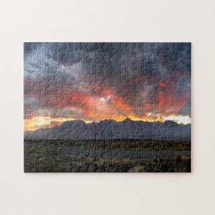 Zuidelijke Sierra Nevada: Sunset Panorama Legpuzzel