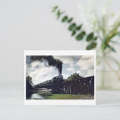 Zuidelijke spoorbrug over de Suwannee-rivier Briefkaart (Staand voorkant)