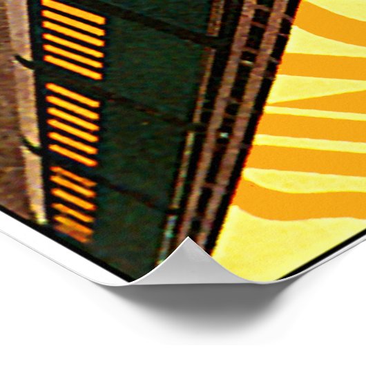 Zuidelijke spoorweg poster (Hoek)