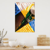 Zuidelijke spoorweg poster (Keuken)