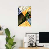 Zuidelijke Spoorwegen Vintage Art Deco Poster (Thuiskantoor)