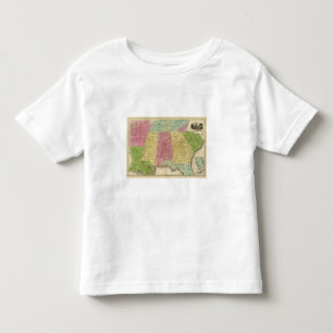 Zuidelijke Staten met het zuidelijke deel van Flor Kinder Shirts