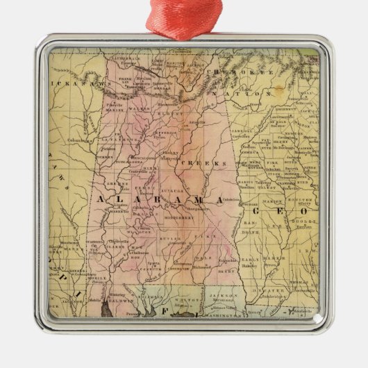 Zuidelijke staten metalen ornament (Voorkant)