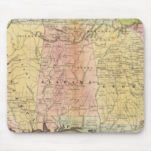 Zuidelijke staten muismat (Voorkant)