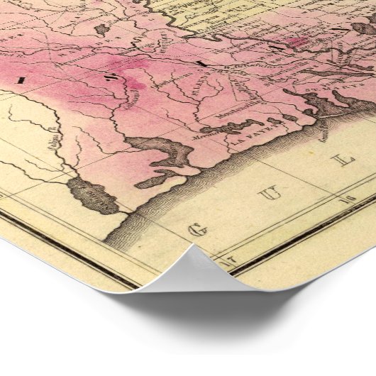 Zuidelijke staten poster (Hoek)