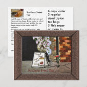 Zuidelijke stijl Soul Food Briefkaart (Voorkant / Achterkant)