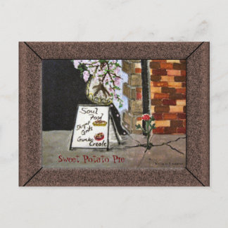 Zuidelijke stijl Soul Food Briefkaart