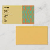 ZUIDELIJKE STIJLLE VISITEKAARTJES (Voorkant / Achterkant)