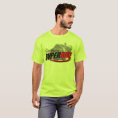 Zuidelijke superfiets, lange hoes, T-shirt (Voorkant volledig)