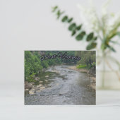 Zuidelijke tak van de Potomacrivier Briefkaart (Staand voorkant)