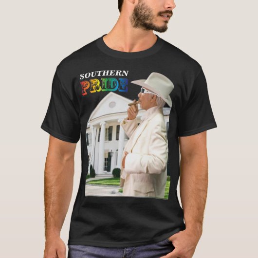 Zuidelijke trots (heer) t-shirt (Voorkant)