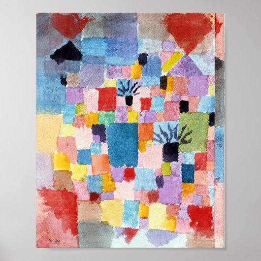 Zuidelijke tuinen: Paul Klee 1919 Poster (Voorkant)
