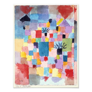 Zuidelijke tuinen   Paul Klee   Foto Afdruk