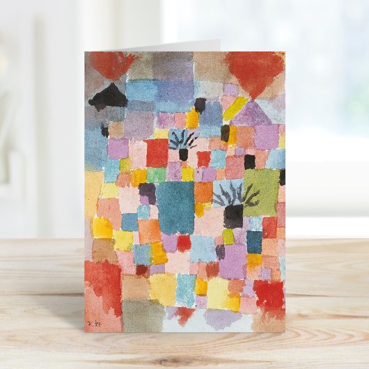 Zuidelijke tuinen | Paul Klee Kaart