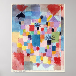 Zuidelijke tuinen   Paul Klee   Poster
