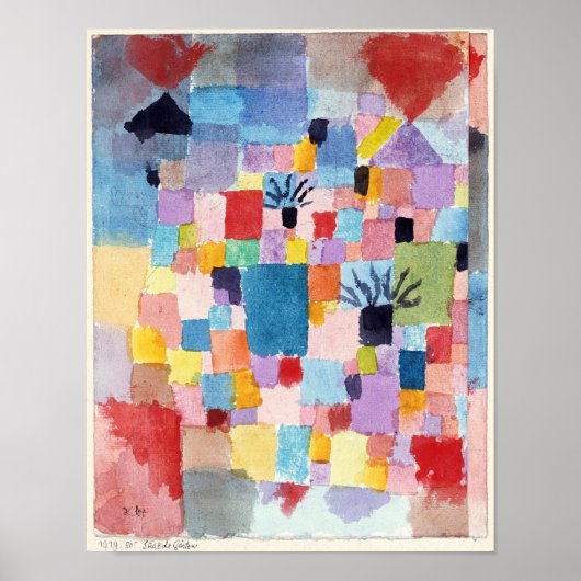 Zuidelijke tuinen | Paul Klee | Poster (Voorkant)