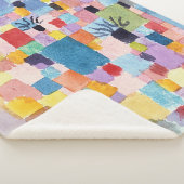 Zuidelijke tuinen | Paul Klee | Sherpa Blanket Deken (3/4)
