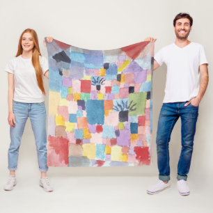 Zuidelijke tuinen van Paul Klee Fleece Deken