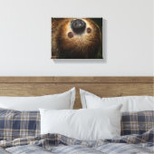 Zuidelijke tweesporige sleuf canvas afdruk (Insitu (Slaapkamer))