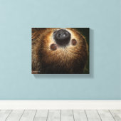 Zuidelijke tweesporige sleuf canvas afdruk (Insitu (Houten vloer))