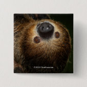 Zuidelijke tweesporige sleuf vierkante button 5,1 cm (Voorkant)