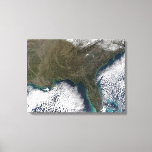 Zuidelijke Verenigde Staten van Amerika Canvas Afdruk