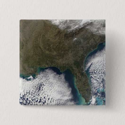 Zuidelijke Verenigde Staten van Amerika Vierkante Button 5,1 Cm (Voorkant)