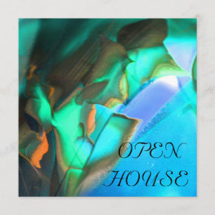 ZUIDELIJKE VLAUWE TURQUOISE ORANJE AANKONDIGING