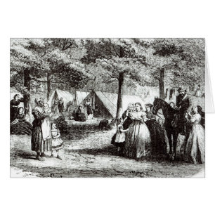 Zuidelijke vluchtelingen in de bossen