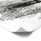 Zuidelijke vluchtelingen in de bossen poster (Hoek)