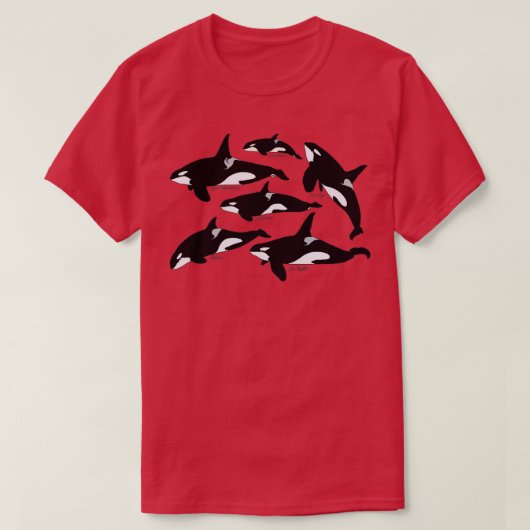 Zuidelijke walvis t-shirt (Design voorkant)