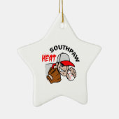ZUIDELIJKE WARMTE KERAMISCH ORNAMENT (Rechts)