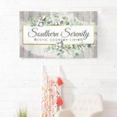 Zuidelijke Waterverf Katoen en botanisch Spandoek (Insitu)