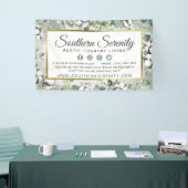 Zuidelijke Waterverf Katoen en botanisch Spandoek (Beurs)