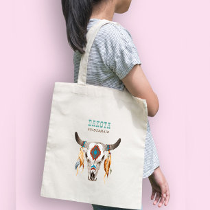 Zuidelijke westerne boho-stambridesmaïde cadeaus tote bag