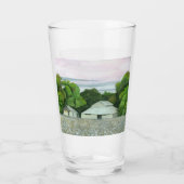 Zuidelijke zonsondergang glas (Achterkant)