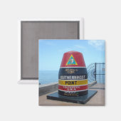 Zuidelijkste Point Buoy Key West Florida magneet (Voorkant / Achterkant)