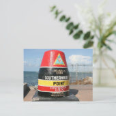 Zuidelijkste punt van de Verenigde Staten, Key Wes Briefkaart (Staand voorkant)