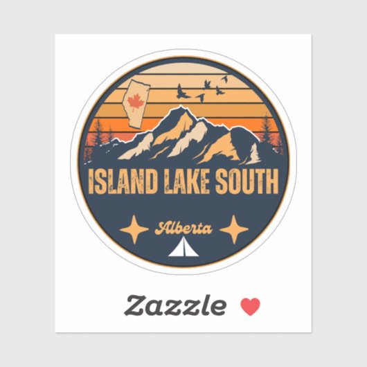 Zuidereiland, Alberta Sticker (Vel)