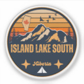 Zuidereiland, Alberta Sticker (Voorkant)
