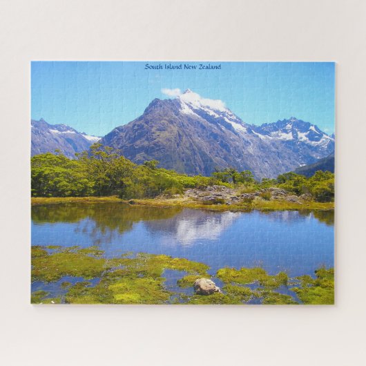 Zuidereiland Nieuw-Zeeland Legpuzzel (Horizontaal)