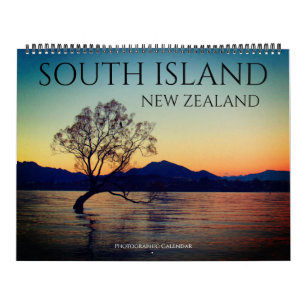 Zuidereiland NZ 2025 Groot Kalender